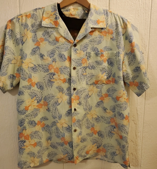 Pussers West Indies all over Floral Print szM - Picture 1 of 5